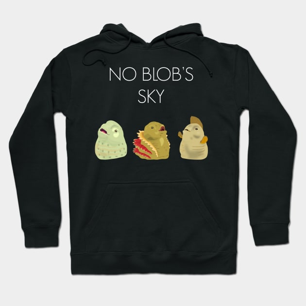 No Blob's Sky Hoodie by DigitalCleo